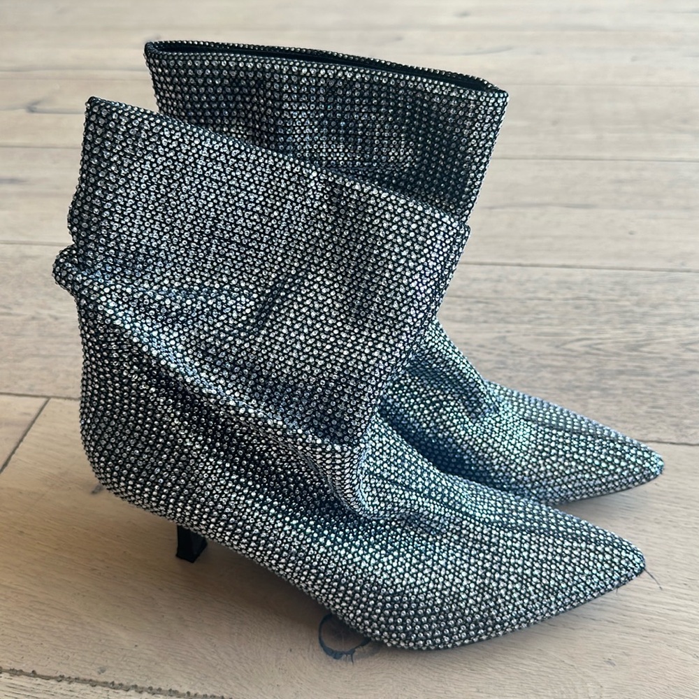 Open Edit Tilly Crystal booties